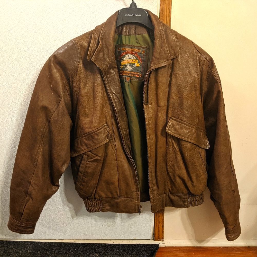 Wilson's Adventure Bound Leather Jacket